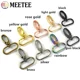 thumbnail image 2 of Meetee 10 Uds 16-38mm bolsa correa gancho hebilla Metal giratorio langosta cierre DIY correas gancho mosquetón llavero hebillas accesorio, 2 of 5