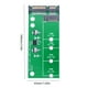 thumbnail image 5 of [Verde] Tarjeta Adaptadora Disco Duro SSD Estado Sólido M.2 NGFF M2 A SATA2.5 Adaptador Sata3 Expansión Tarjeta B KEY (verde), 5 of 9