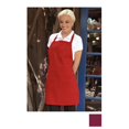thumbnail image 1 of Uncommon Threads 3016-0300 Ajustable Bib Apron 2 Patch Pockets in Burgundy, 1 of 1