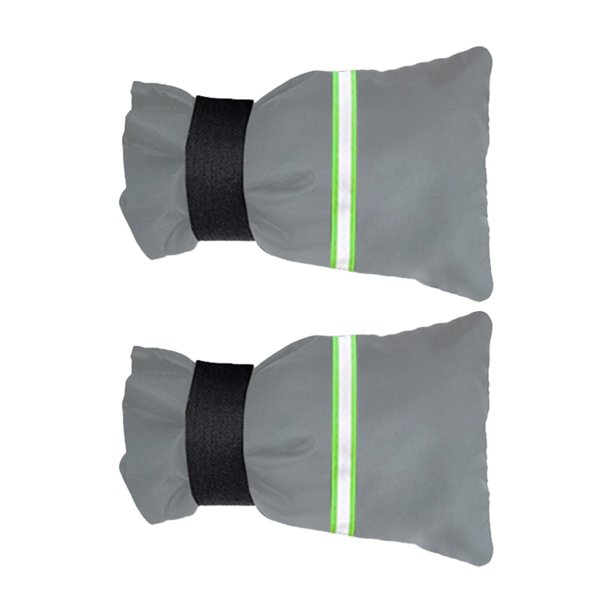 2 fundas para grifos de exterior, accesorios para grifos de cocina, cubiertas para grifos que mantienen el calor. Gris