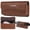 Brown, variant on Caseswill For Motorola Razr Fold Case Premium Leather Phone ID Card Carrying Pouch with Belt Clip Holste and Magnetic Closure