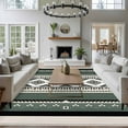 thumbnail image 4 of Sage Green Boho Area Rug 5x7 Washable Rug Non Slip Vintage Ethnic Tribe Retro Abstract Art Large Area Rug Soft Stainresistant Indoor Floor Carpet for Living Room Bedroom Home Office Dining Room, 4 of 8