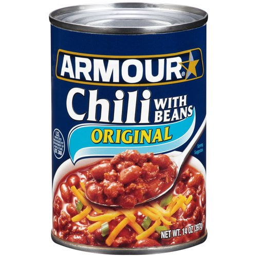 Armour Chili with Beans, 14oz by Pinnacle Foods Group LLC