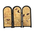thumbnail image 4 of jifeng Chinese Design Mini Screen Ornament 3 Panel Divider for Fireplace Countertop C, 4 of 9