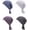 Navy Light Gray Dark Gray Dark Purple, variant on Set of 4 Women's Pre-Tied Bandanas Covered Head Chemo Bandana Hat Headscarf Hat Cancer Hair Covering