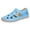 Sky Blue, variant on Walking Shoes Women Hollow out Fisherman Sandals Comfortable Footbed Driving Shoes Lightweight Slip on Flat Shoes Black Size 7