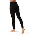 thumbnail image 4 of MeMoi Women's Velvety Plush Velour Leggings - Womens - Female, L-XL, Black, 4 of 4