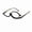 Black, variant on Makeup Reading Glasses for Women Round One Eye Rotating Magnifying Cosmetic Readers Make Up Eyeglasses 1.0,Gray