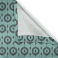 thumbnail image 4 of Ambesonne Ikat Window Valance, Traditional Dots, 54" X 12", Turquoise Grey, 4 of 5