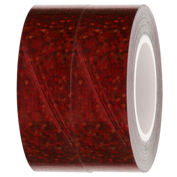 FONWILYO Red Colored Duct Tape Roll Thickened Strong Adhesive Heavy Duty Tape for Home Use