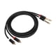 thumbnail image 4 of Cable A TRS, 1/4 De Pulgada Dual A Cable TRS Dual Conector Chapado En Oro Para Amplificador De Potencia, 4 of 7