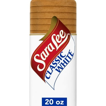 Sara Lee Classic Bread, 20 oz, Plain White Bread, Bag