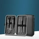 thumbnail image 3 of Juego de cortaúñas para hombres y mujeres, con estuche de viaje, kit de cuidado de uñas de acero inoxidable, 7.56x6.1 pulgadas, 3 of 6