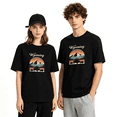 thumbnail image 2 of Wyoming Bison Buffalo Nature Vintage Graphic Tee for Men and Women, Outdoor Camping Cotton Short Sleeves T-Shirt, 2 of 5