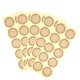 thumbnail image 1 of Etiquetas de sellado para caja de pasteles, pegatinas para diario hechas a mano de varias formas, suministros de oficina para regalos, pegatinas para niñas, 100 unids/lote, 1 of 4