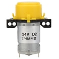 thumbnail image 1 of XYCCA DC24V Micro Water Liquid Peristaltic Pump For Aquarium Lab Analytical 2*4mm(Yellow)-0821, 1 of 5