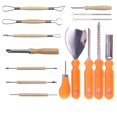 thumbnail image 2 of Kit profesional para tallar calabazas, 15 Uds., suministros de corte de calabaza, herramientas, juego de cuchillos para tallar de acero inoxidable, 2 of 2