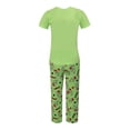 thumbnail image 2 of Pijama The Grinch para Niño Familias Navideñas Verde Talla 14, 2 Piezas, 2 of 4