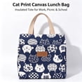 thumbnail image 2 of AWAYTR Insulated Lunch Bags, Reusable Thermal Cooler Tote Bag, Portable Lunch Box Carrier for Work Picnic School Travel, 2 of 7