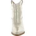thumbnail image 3 of Zodiac Womens Roslyn Faux Leather Pull On Cowboy, Western Boots, 3 of 3
