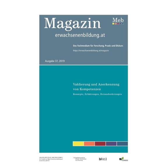 Validierung und Anerkennung von Kompetenzen. Konzepte, Erfahrungen, Herausforderungen: Magazin erwachsenenbildung.at, (Paperback)