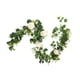thumbnail image 3 of Enredaderas de hojas verdes artificiales, hojas de eucalipto falsas con vegetación de rosas Champán, 3 of 8