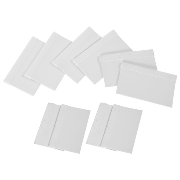 Raindrops  10 Pcs Mini Squeegee Small Squeegees Telephone Tools Velvet White