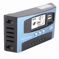 thumbnail image 2 of Controlador de carga solar MPPT 100A con doble puerto USB y pantalla LCD de 12 V y 24 V, 2 of 14