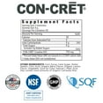thumbnail image 6 of CON-CRET Concentrated Creatine Gummies, Berry Zing Flavor, Supports Muscle & Brain Health, 60 Ct, 6 of 6