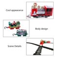 thumbnail image 5 of Juego de tren de Navidad para niños, batería, juguetes de tren con música regalo perfecto, 5 of 5