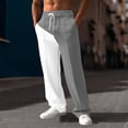 thumbnail image 1 of LOVZFMLL Pantalon Homme Mode Décontracté Taille Élastique avec Poche Pantalon de Sport, 1 of 6