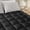 Black, variant on Vccoem Cooling Mattress Topper Queen White, Extra Thick Quilted Mattress Pad, Deep Pocket Fit, Breathable Plush Bed Topper, Hypoallergenic