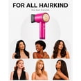 thumbnail image 6 of Tideway High Speed Ionic Hair Dryer, 110000 RPM, Compact, Magnetic Diffuser, Brushless Moto, Lightweight, Pink, 6 of 9