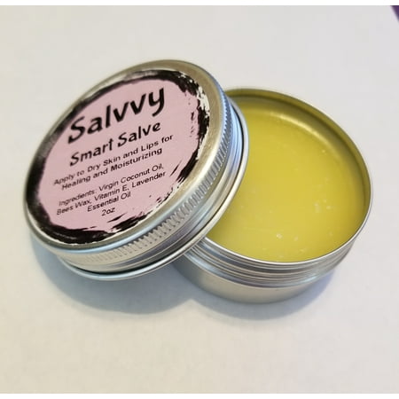 Salvvy Smart Salve 2oz Jar For Treating Dry Skin and (Best Way To Treat Dry Skin)