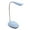 Color box blue, variant on LED Desk Lamp for Office Home College Dorm Room Eye Caring Desk Light Battery Powered Mini Desk Lamp for Reading,Study