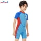 thumbnail image 4 of Greeniant Trajes de neopreno de 2,5 MM, trajes de baño a prueba de frío, mono ultrafino de manga corta para playa, mono de protección solar Deportes acuáticos azul claro M, 4 of 6