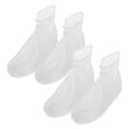 thumbnail image 4 of SHOWERORO 2 Pairs Rain Protector for Shoes TPU Silicone Waterproof Slip Resistant XXL, 4 of 8