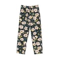 thumbnail image 4 of Xecao Flowers Men's Straight Lounge Pajama Pants: The Ultimate in Comfortable Sleepwear, 4 of 9