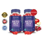(2 Pack) Slim Fusion Keto ACV Gummies 1000MG Dietary Supplement 120 Gummys
