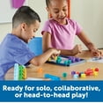 thumbnail image 2 of Learning Resources Mathlink Cubes Brain Puzzle Challenge - 80 pieces, STEM Games for Boys and Girls Ages 5+, 2 of 8