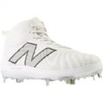 thumbnail image 6 of New Balance Mens FuelCell 4040v7 Mid Metal Baseball Cleat White/Grey 9.5, 6 of 6