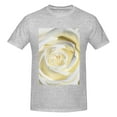 thumbnail image 4 of Bingfone White Rose Men'S Loose Fit Short-Sleeve Pocket T-Shirt, 4 of 7