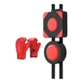 thumbnail image 3 of Almohadilla montada en la pared para boxeo, estera de entrenamiento de pared para boxeo, Fitness, Kickboxing en casa Guantes incluidos, 3 of 8