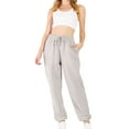 thumbnail image 2 of FashionMille Women's Oversize Fleece Lounge Sweat Jogger Pants, 2 of 2
