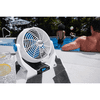 7.5” 2 speed Table Fan with Cordless Lithium Ion Battery HPCF01B White