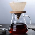 thumbnail image 5 of Paquete de 100 filtros de café de papel desechables sin blanquear en forma de V para V60, 5 of 5