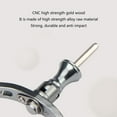 thumbnail image 4 of UNTERING Fishing Reel Double Arm Fishing Reel Handle Arm Grip for Baitcasting Reel, Fishing Reel Handle, 4 of 8