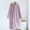 Purple, variant on Thicker Soft Comfy Sleepwear for Women and Men Faux Furs Hooded Bathrobes Fashion Trendy Warm Pajamas