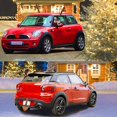 thumbnail image 3 of Decoración navideña de renos de Cars, kit de decoración de Rudolf para disfraz de reno de coche para camioneta, furgoneta, SUV, accesorio navideño de reno Deco con astas de reno marrones, nariz roja y, 3 of 5