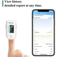Bluetooth Pulse Oximeter Finger Monitor by Wellue,Fingertip Blood